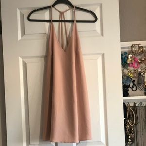 NWOT pink shift dress
